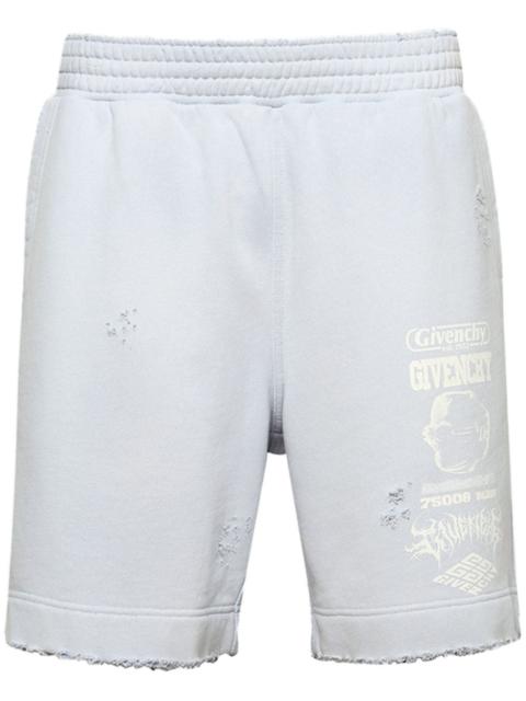 New Board cotton track shorts