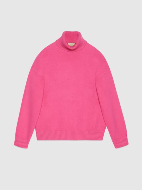 Wool turtleneck sweater