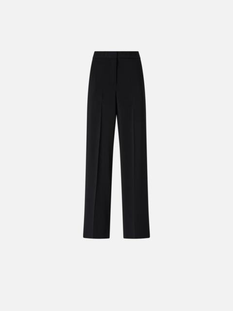 SPECIAL-OCCASION WIDE-LEG CADY TROUSERS
