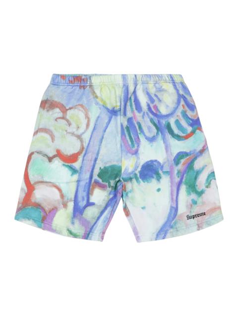 Supreme Landscape Sweatshort Multicolor