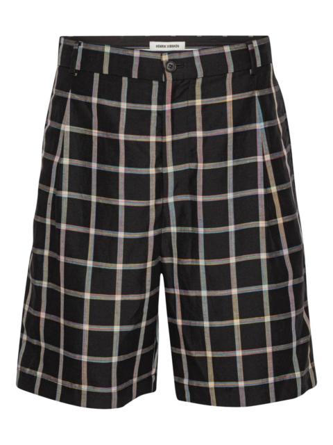 checked trousers