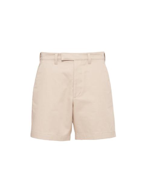 Cotton Bermuda shorts