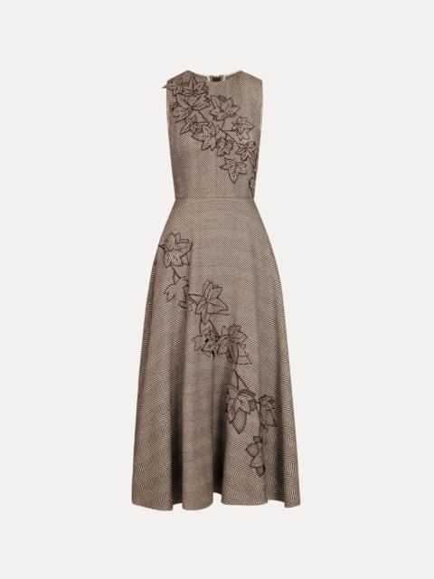 IVY THREADWORK CUTOUT DRESS