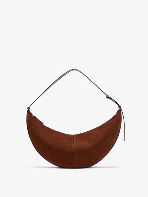 Hobo Slide Bag in Soft Suede