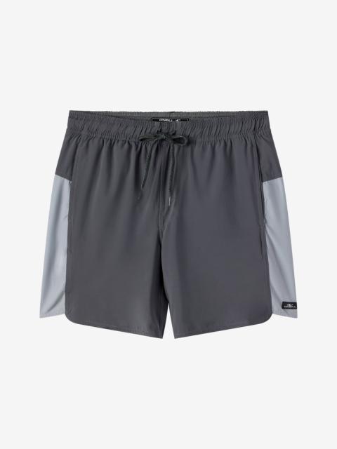 Perform Light Tech Panel Lined Elastic Waist 17" Hybrid Shorts