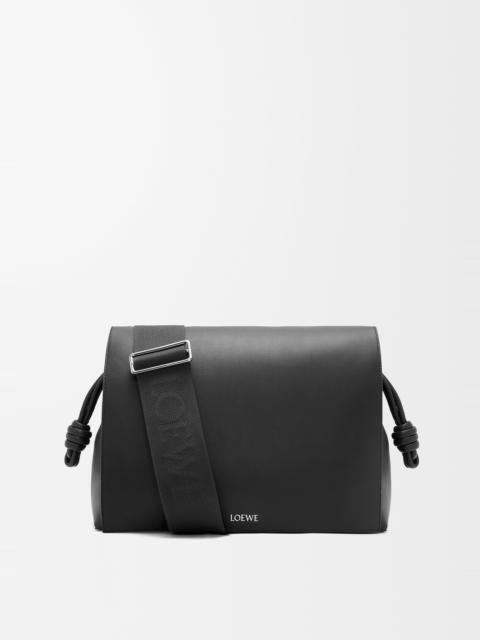 Flamenco satchel in shiny supple calfskin