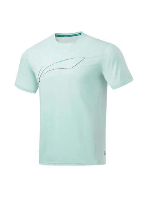 Li-Ning Running T-Shirt 'Green' ATST073-6