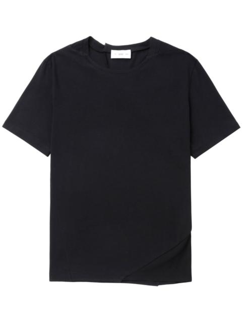 round-neck cotton T-shirt