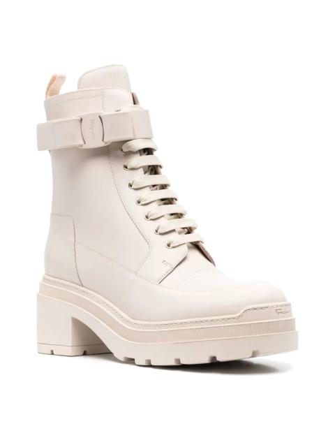 Ferragamo Lober Leather Bootie