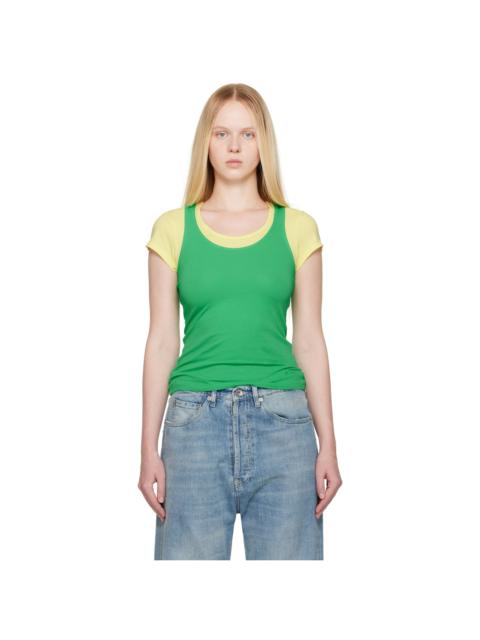 Green & Yellow Marion T-shirt