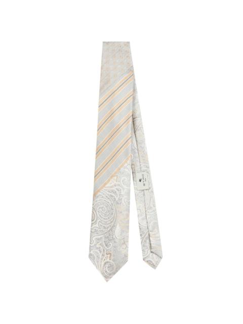silk jacquard tie