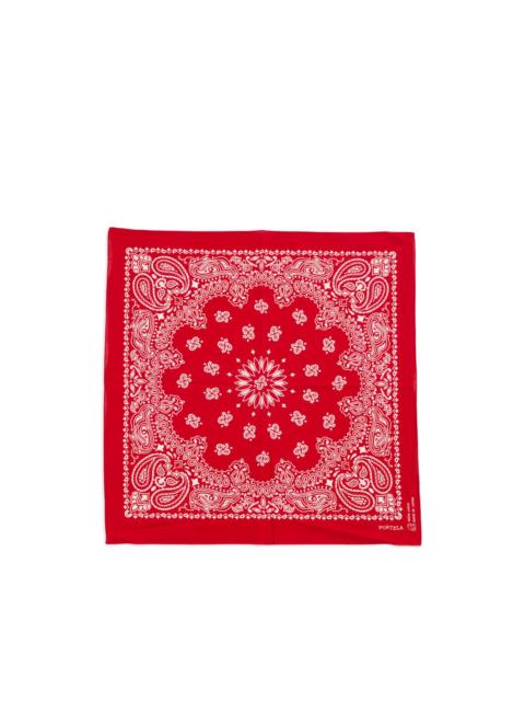 Japanese paisley-pattern bandana