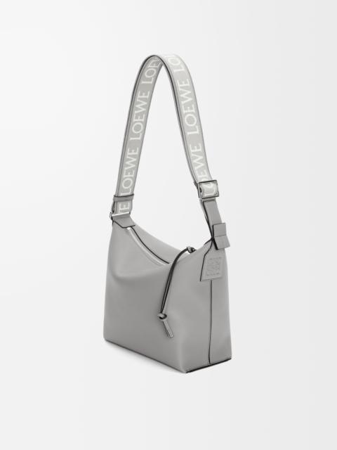 Small Cubi Crossbody bag in supple smooth calfskin and jacquard