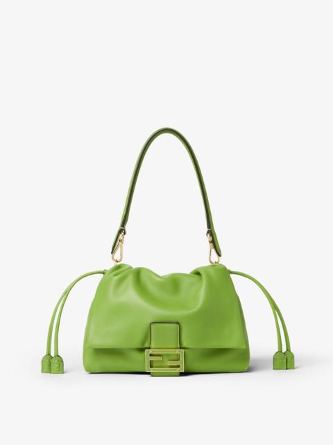 Mamma Baguette Medium Forest green nappa leather bag