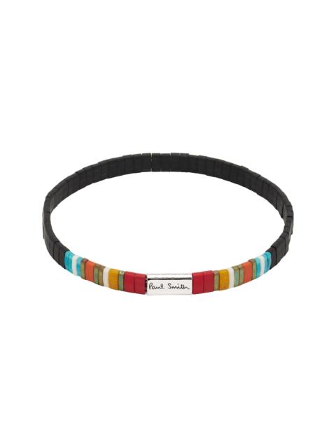 Stripe Flat Bead Bracelet