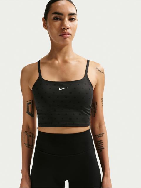 Nike One Women's Light-Support Padded Printed Sports Bra