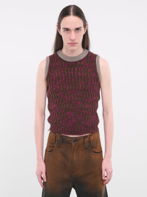 Mohair Knit Vest