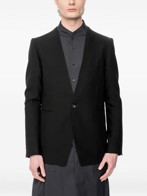 single-breasted wool-mohair dinner jacket