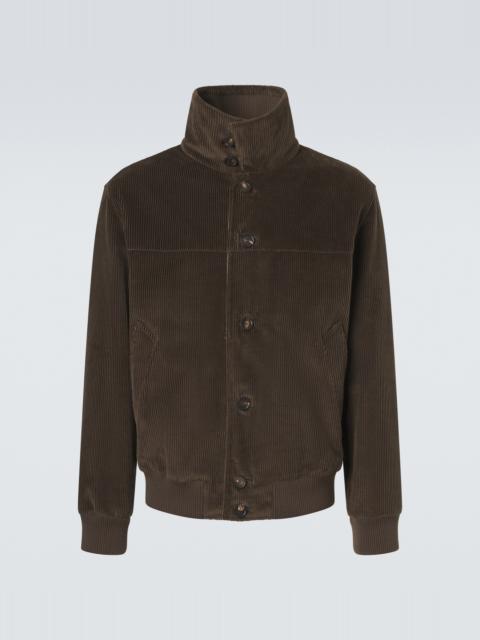Merremma cotton corduroy bomber jacket