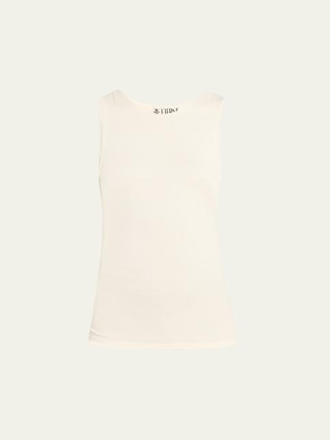 Sleeveless Crewneck Top