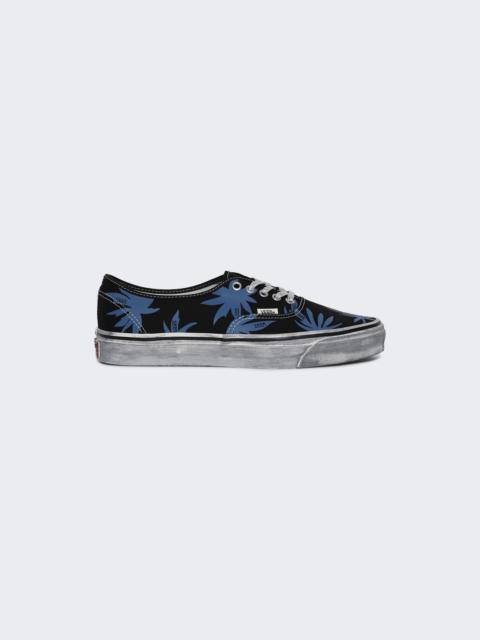 Lx Authentic 44 Sneakers Archive Black And Blue Leaf