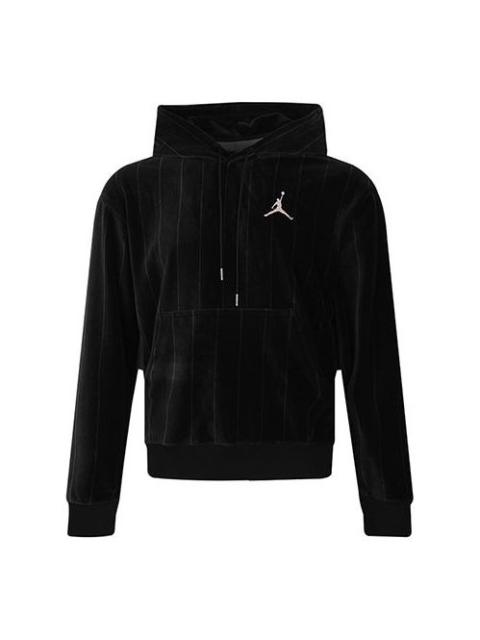 Men's Air Jordan Air Stripe Fleece Black CD5740-010