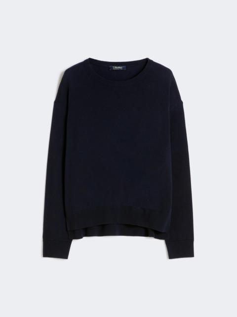 Oversized wool sweater - ULTRAMARINE