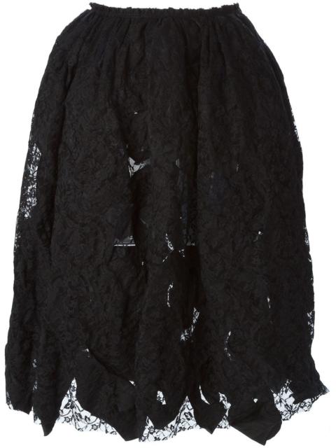 reversible lace skirt