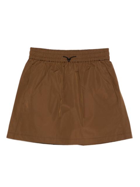 Marrion drawstring-waistband mini skirt