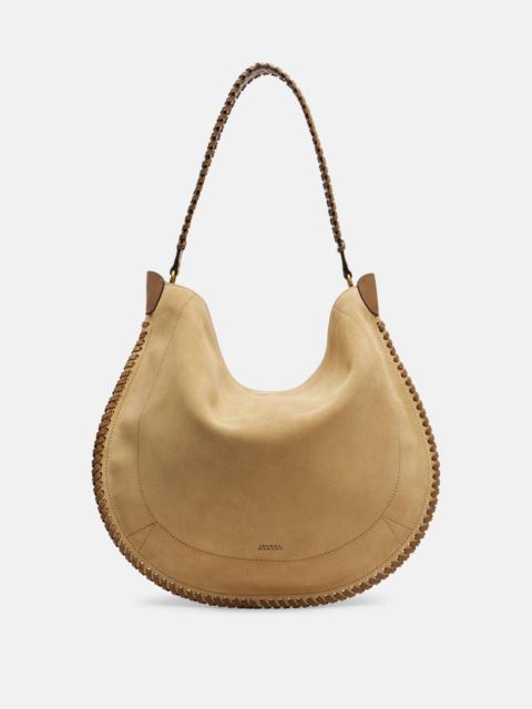 Oskan Medium suede shoulder bag