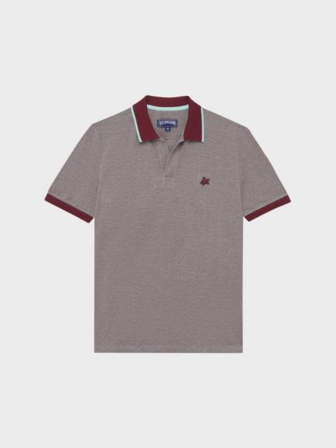 MEN COTTON POLO SHIRT SOLID