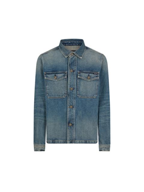 DENIM SHIRT JACKET