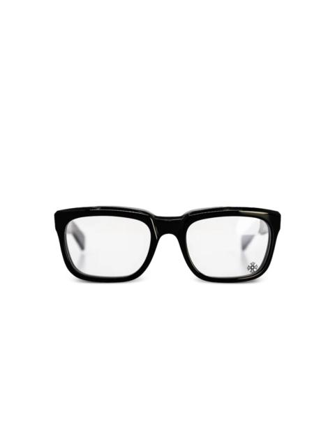 rectangle-frame glasses
