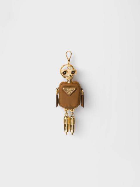 Robot Re-Nylon keychain charm