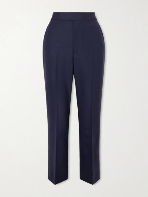 Wool-blend Tapered Pants