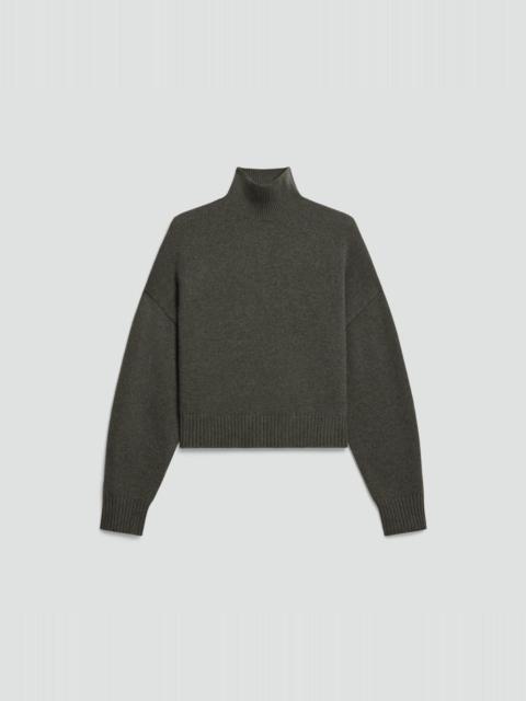 Cropped Turtleneck in Cashmere