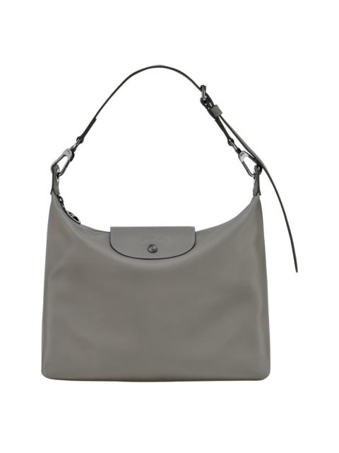 Le Pliage Xtra M Hobo bag Turtledove - Leather