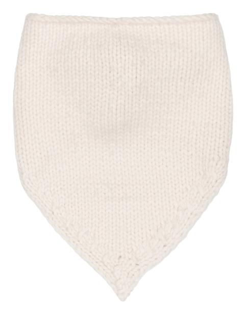 Kelcey Hand Knit Kerchief Scarf