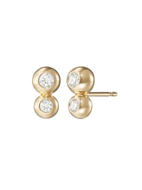 Small Audrey Double Stud Earrings