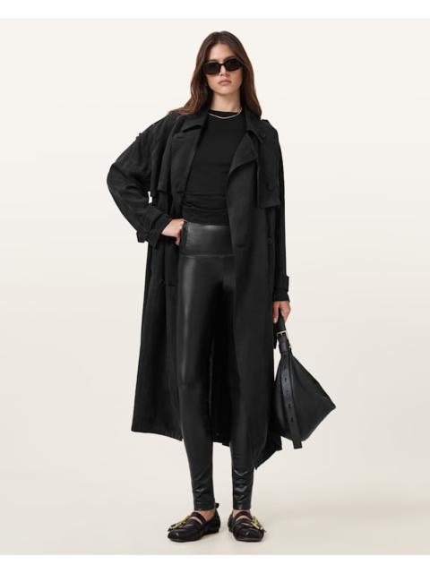 CORA HIGH-RISE FAUX LEGGINGS