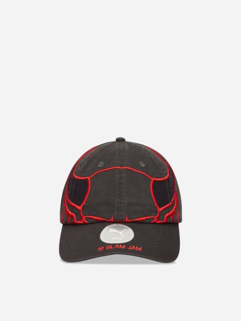 AC Milan x Slam Jam Cap Black / For All Time Red