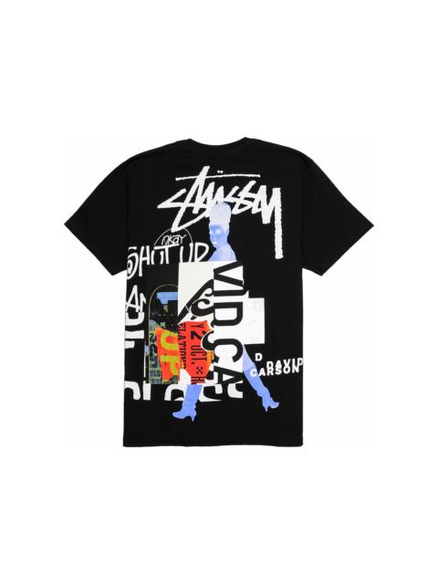 Stussy David Carson Do Your Thang Tee Black