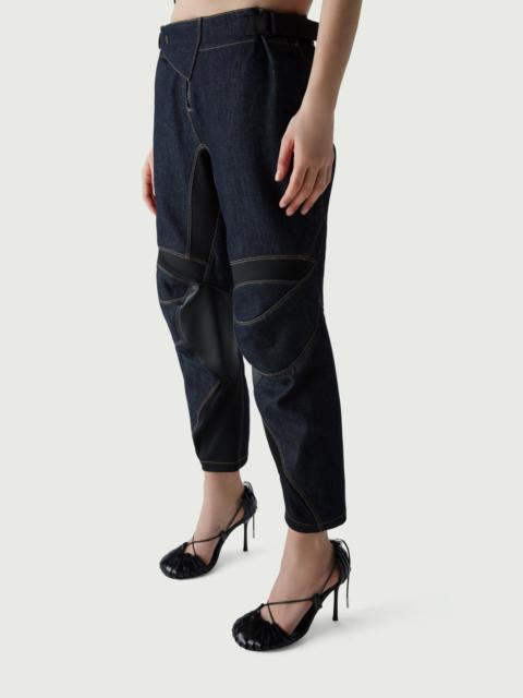 Denim Racing Trousers