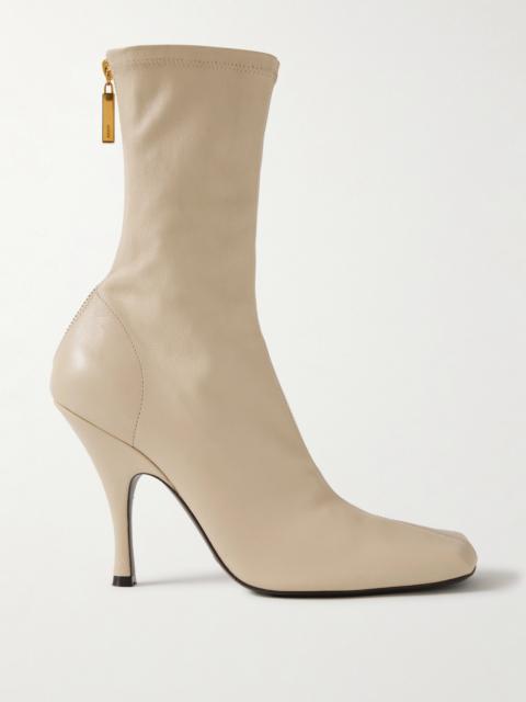 Eva Leather Sock Boots