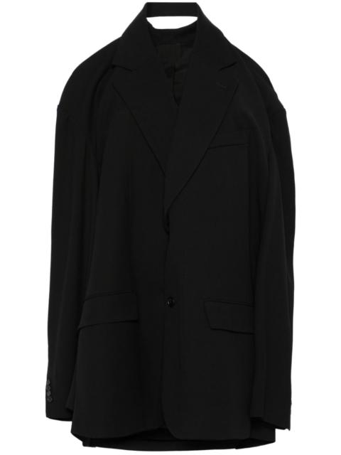 Suspended tailored dress