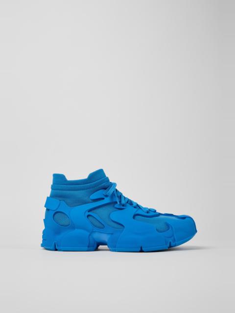Blue Caged Sneakers