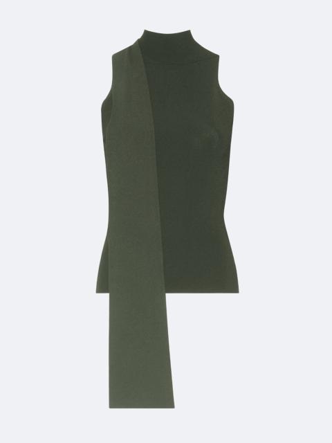 Matte Viscose Halterneck Top