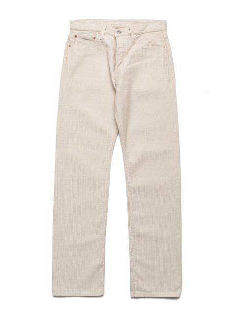 1178-IV 12oz Sashiko 5P Pants Regular Fit - Ivory x Beige