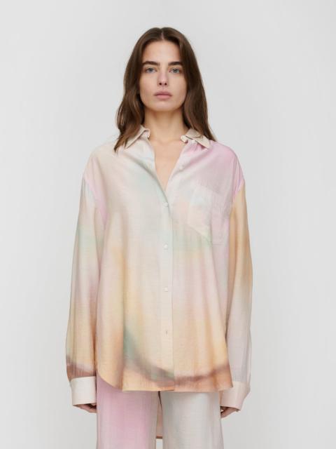 Crinkled Viscose Shirt