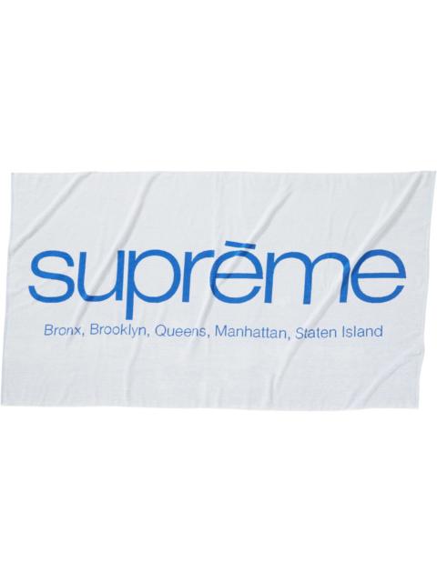 Supreme Five Boroughs Towel White